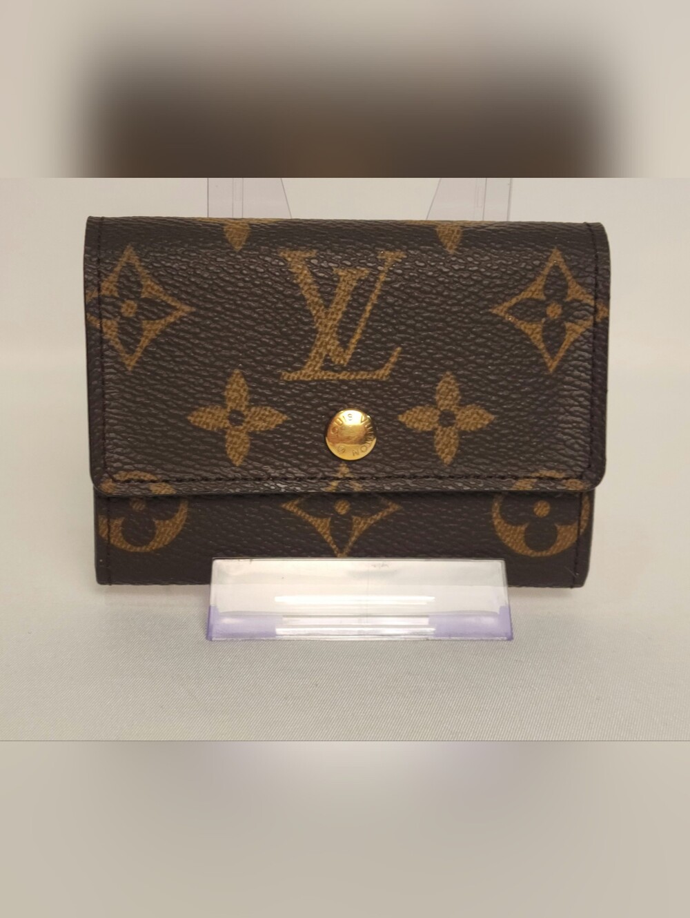 Louis Vuitton Monogram Plat Coin Purse Card Case Holder Wallet - Picture 11 of 16